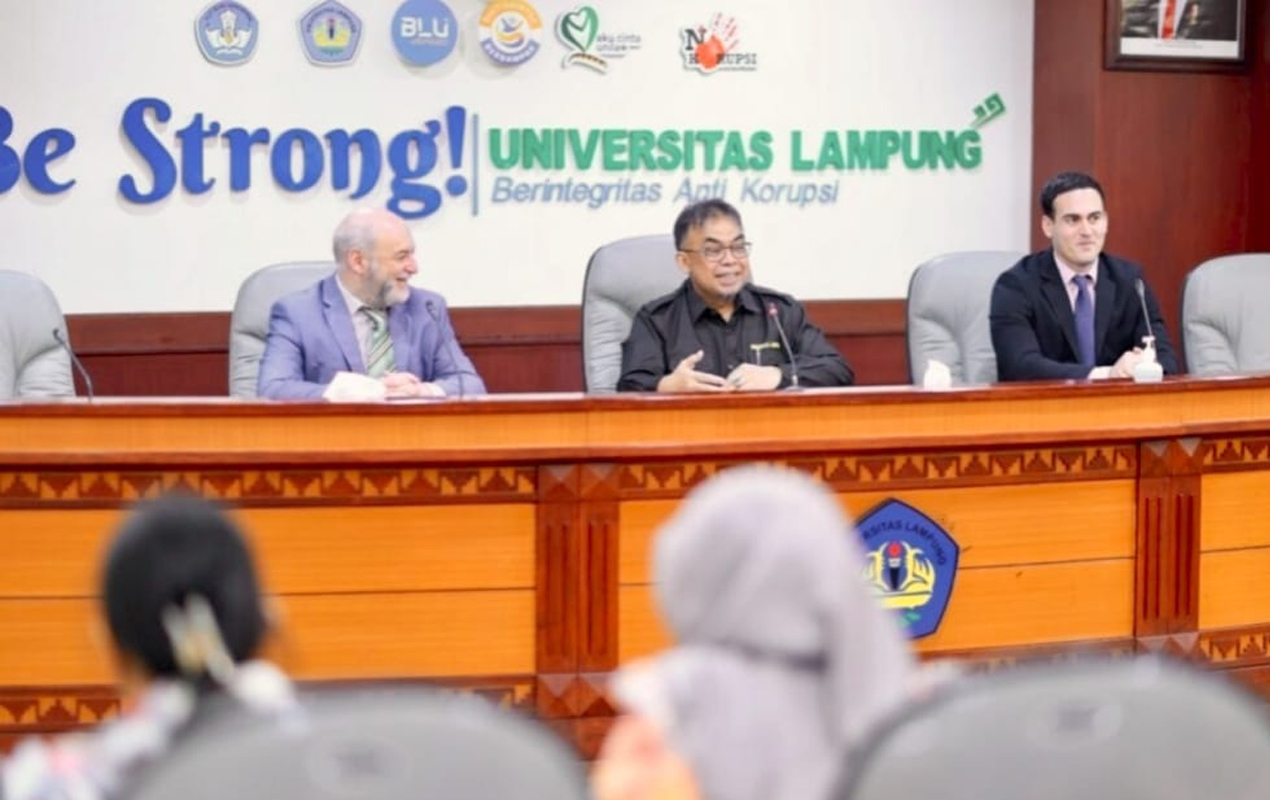 Unila Perkuat Kerja Sama Internasional dengan University of Seville melalui Program HARVEST Erasmus+ 2026