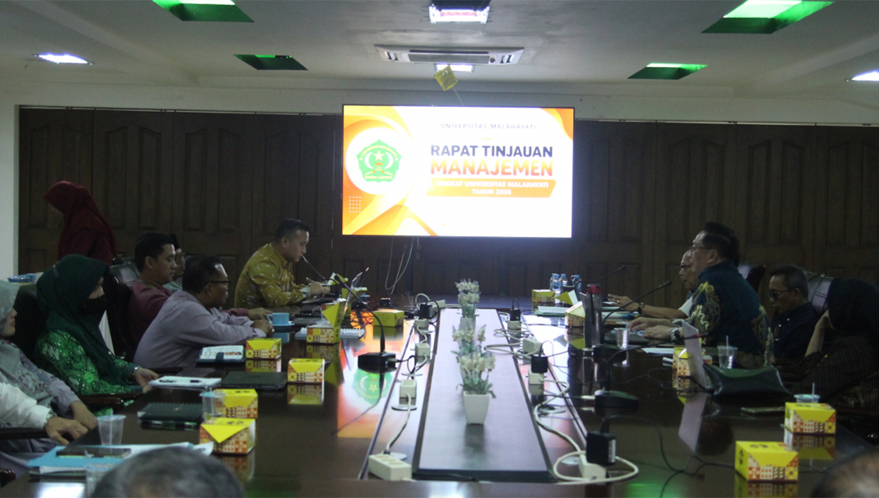 Rektor Universitas Malahayati Pimpin RTM, Perkuat Strategi Peningkatan Mutu Kampus