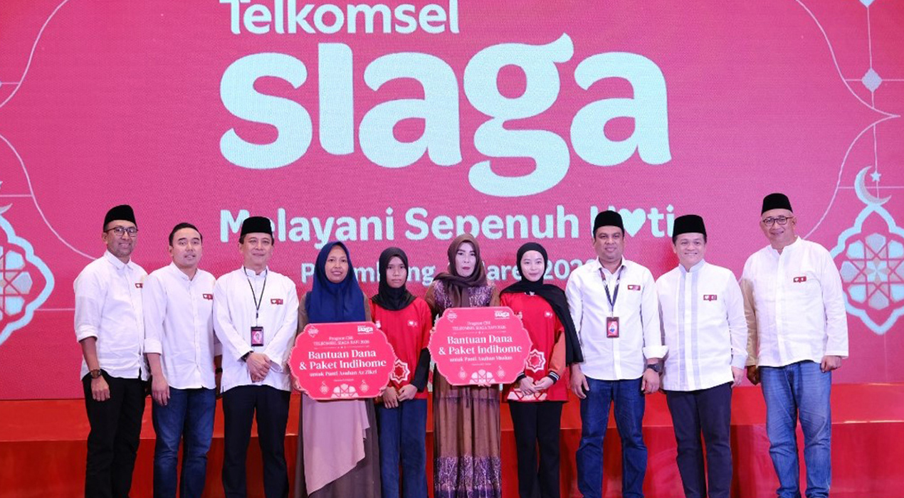 Tangis Bahagia Warnai Ramadan, Telkomsel Ajak Anak Panti Belanja dan Buka Puasa Bersama