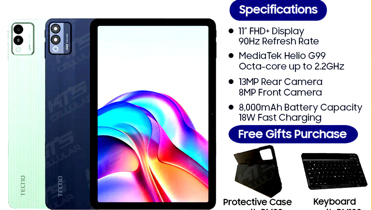 Tecno Megapad 11 2025, Performa Gahar Harga Ramah di Kantong