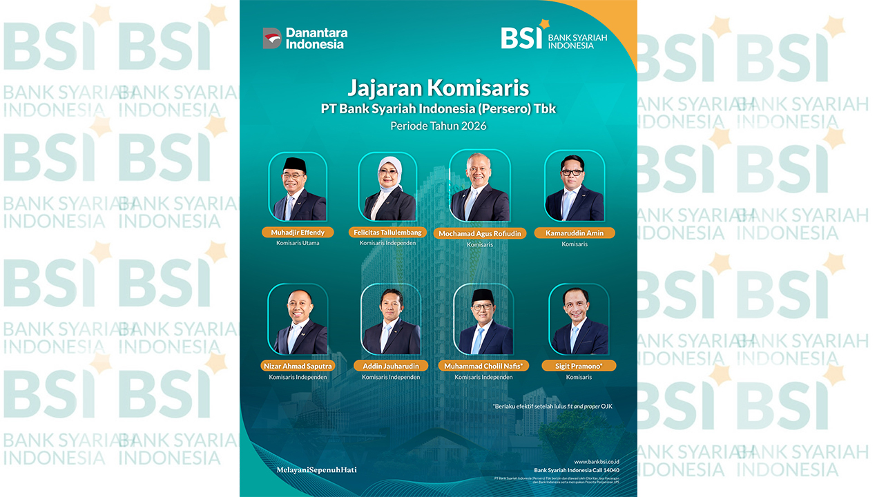KH Muhammad Cholil Nafis dan Sigit Pramono Diangkat Jadi Komisaris BSI