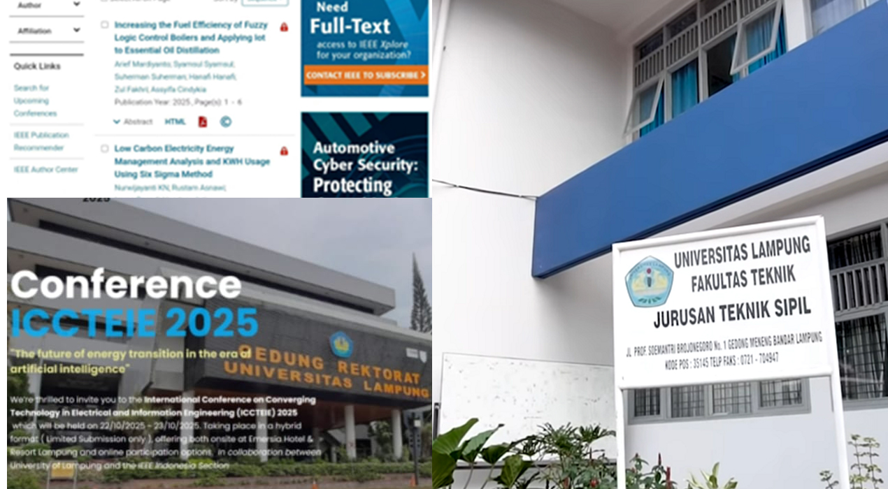 Hebat! Prosiding ICCTEIE Unila 2025 Resmi Masuk Scopus, Diakui Dunia