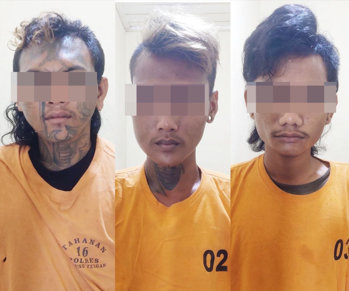 Kasus Pengeroyokan di Seputih Banyak Terungkap, 3 Pelaku Ditangkap