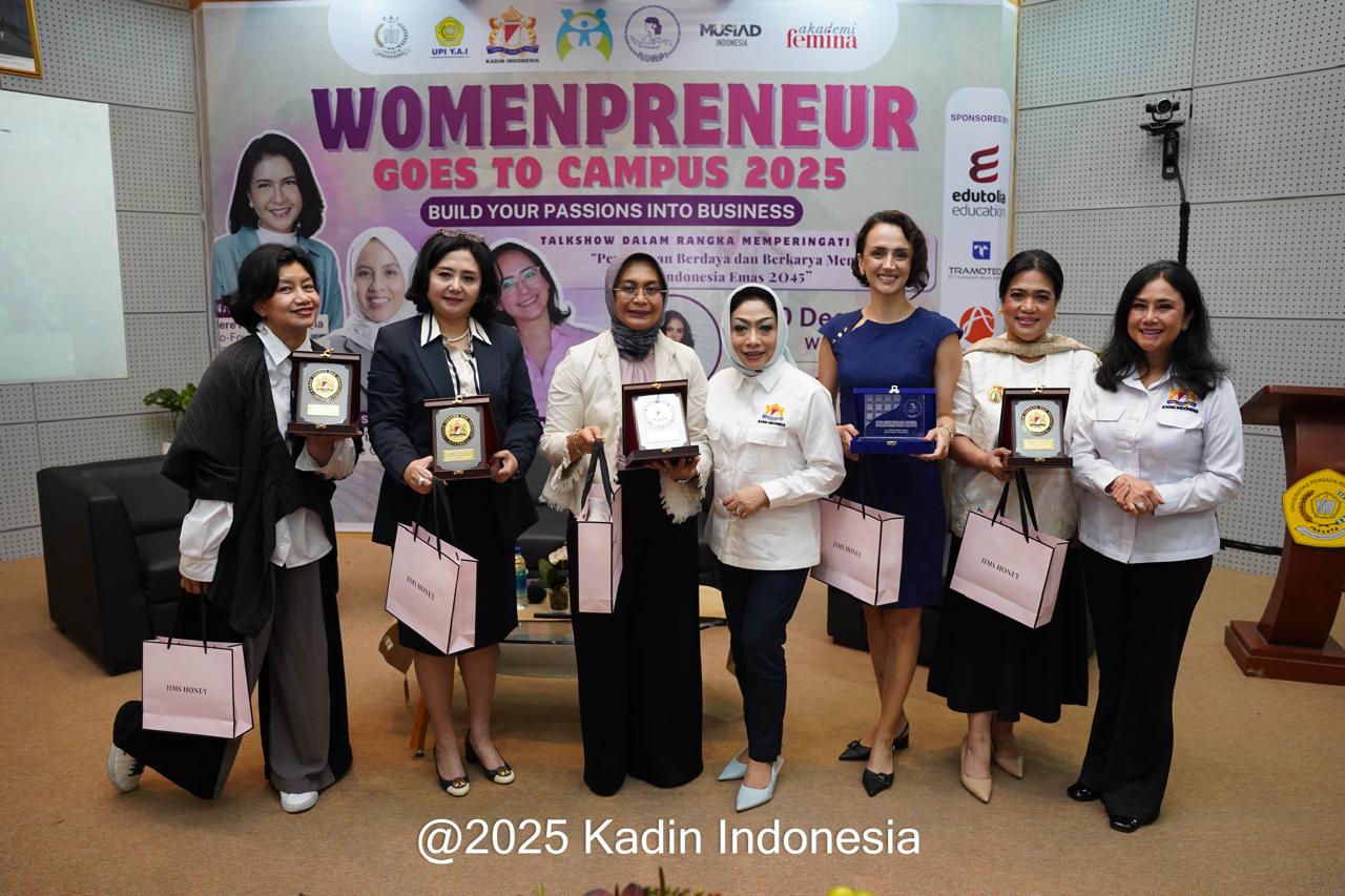 Women Entrepreneur Goes to Campus: Kolaborasi KADIN, MUSIAD, dan IWAPI Perkuat Akses Modal Perempuan