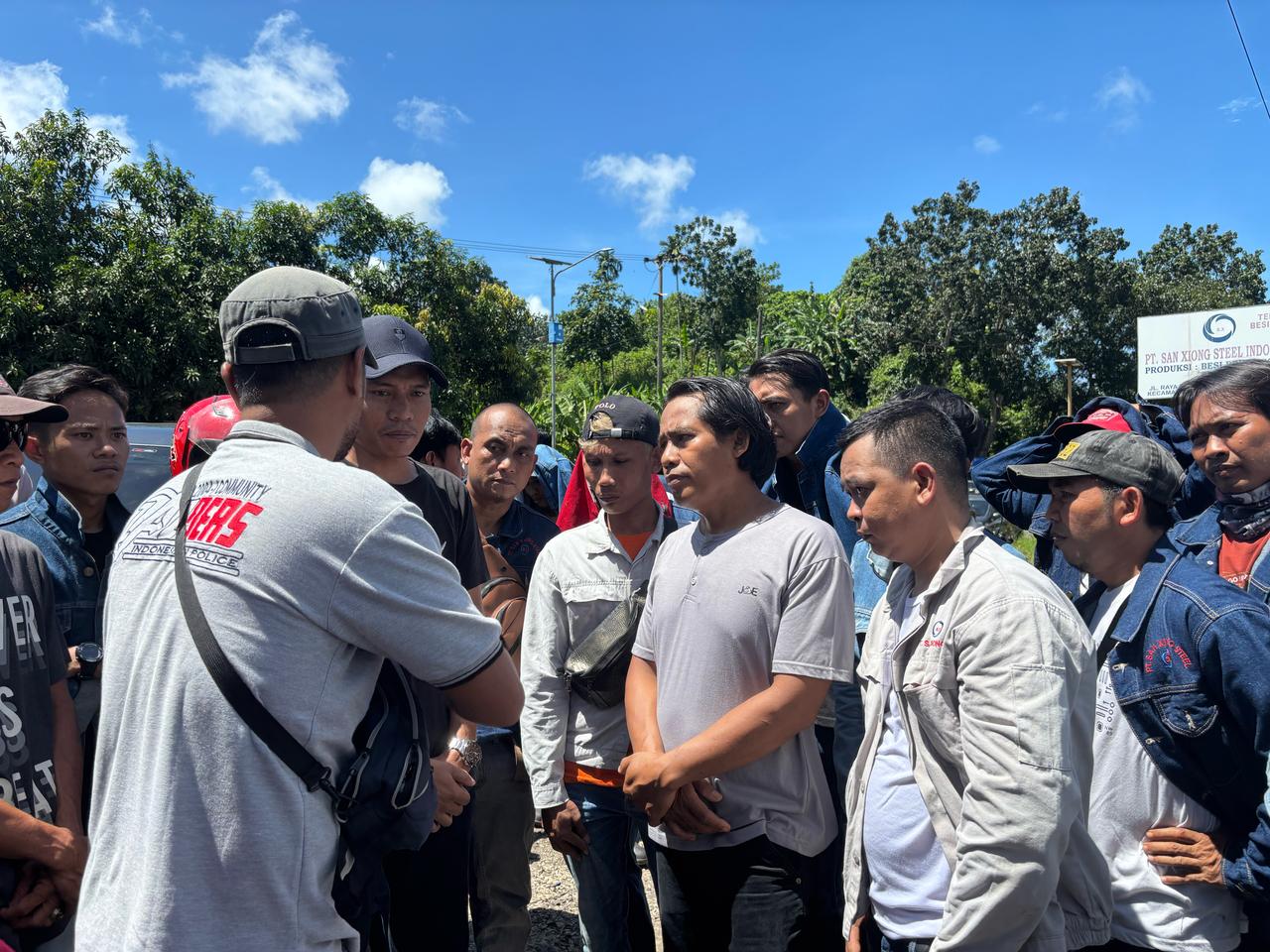 300 Karyawan PT San Xiong Steel Datangi Kantor DPRD Lampung