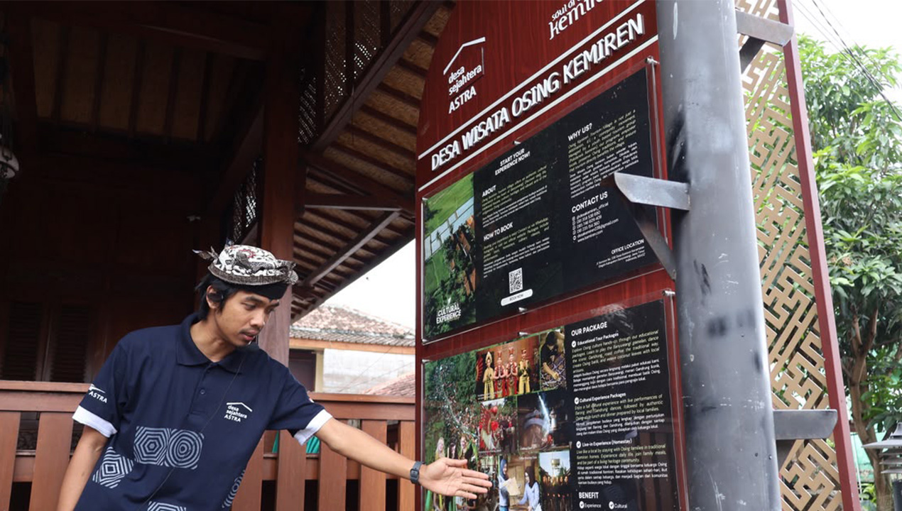 Astra Perkuat Desa Sejahtera Astra Kemiren, Budaya Osing Jadi Penggerak Ekonomi Warga