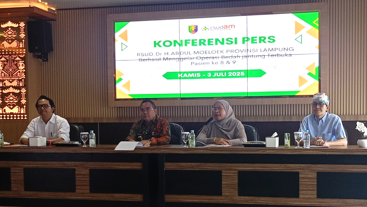 RSUDAM Sukses Jalani Operasi Bedah Jantung Terbuka CABG Dua Pasien Lansia