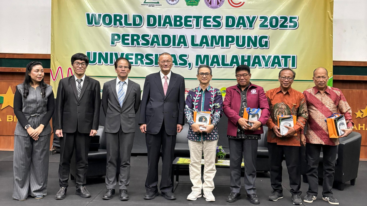 Hari Diabetes Sedunia 2025, UNMAL–PERSADIA Lampung Gelar Edukasi dan Layanan Kesehatan Terpadu
