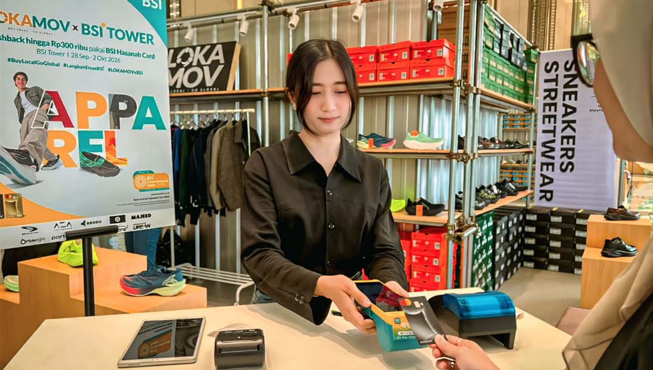 Sneakers Lokal Makin Naik Daun, BSI Gandeng LOKAMOV Perluas Akses UMKM ke Pasar