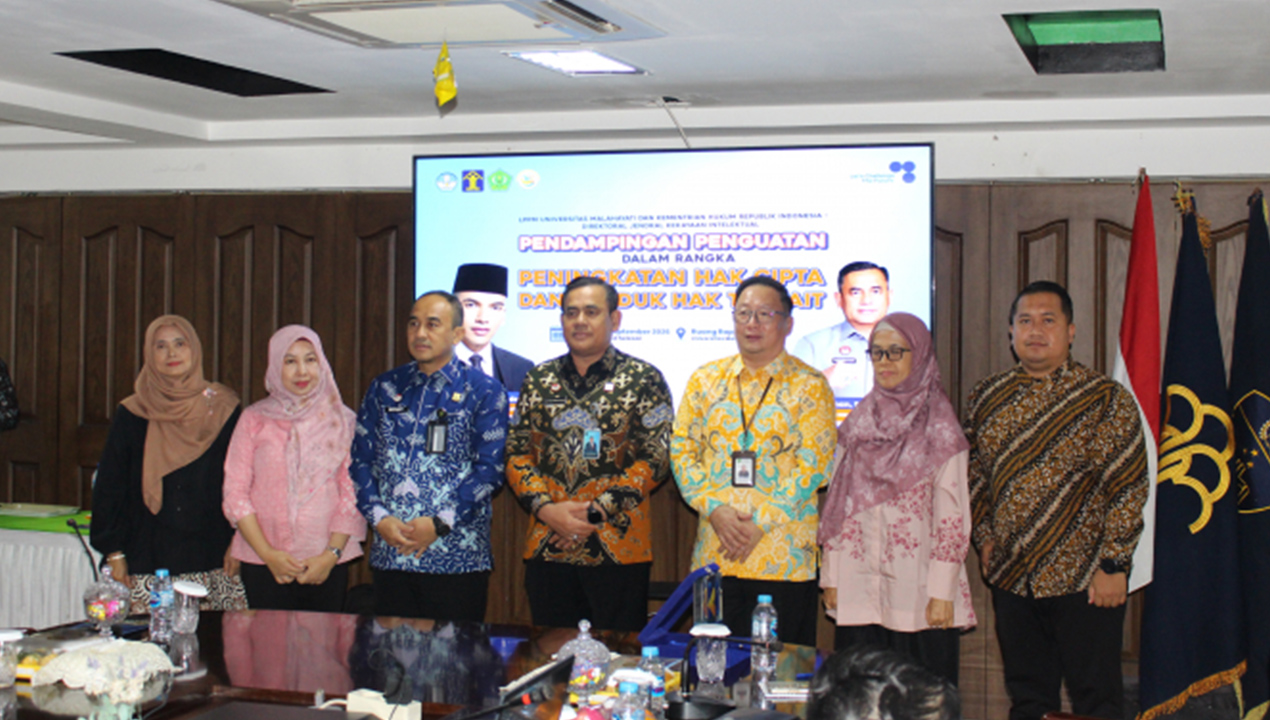 LPPM Universitas Malahayati Gandeng Kementerian Hukum RI Perkuat Perlindungan Hak Cipta