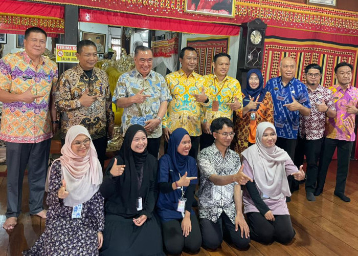 Bupati Tanggamus Terima Delegasi Pertukaran Mahasiswa  Universitas Malahayati dan Universiti Putra Malaysia