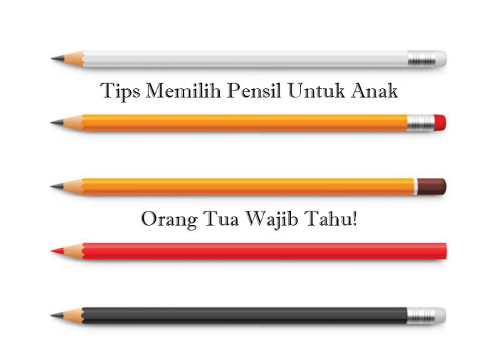 Pensil 2B Terbaik untuk Anak: Nyaman Dipakai Menulis dan Menggambar, Orang Tua Wajib Tahu!