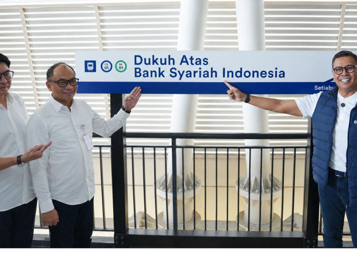 Perkuat Sinergi BUMN antara BSI dan KAI, Stasiun LRT Dukuh Atas Resmi menjadi Dukuh Atas Bank Syariah Indonesi
