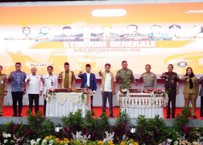 BEM Unila Resmi Dilantik, Wali Kota Eva Dwiana Ajak Mahasiswa Jadi Mitra Strategis Pembangunan Lampung