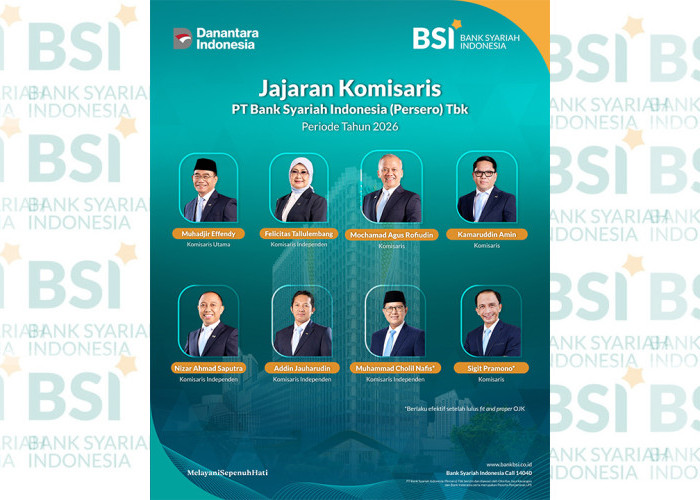 KH Muhammad Cholil Nafis dan Sigit Pramono Diangkat Jadi Komisaris BSI