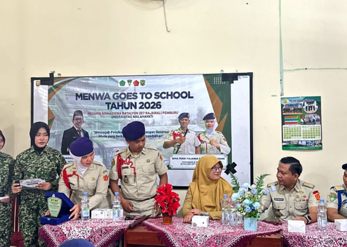 Menwa Batalyon 207 Universitas Malahayati Beri Edukasi Pencegahan Pernikahan Dini