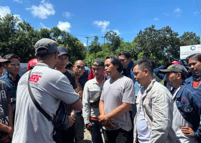 300 Karyawan PT San Xiong Steel Datangi Kantor DPRD Lampung