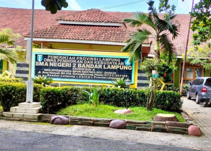 SMAN 2 Bandar Lampung Raih Peringkat Pertama Nilai Tertinggi Jalur Prestasi se Lampung