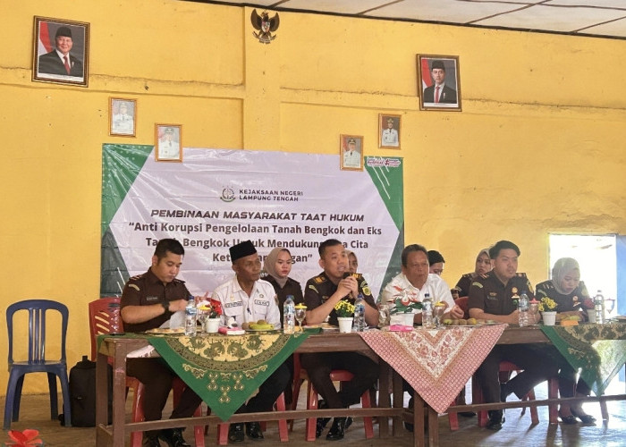 Kejari Lamteng Kawal Ketahanan Pangan: Selamatkan 35 Hektare Tanah Bengkok juga Bentuk Petani Binaan Adhyaksa