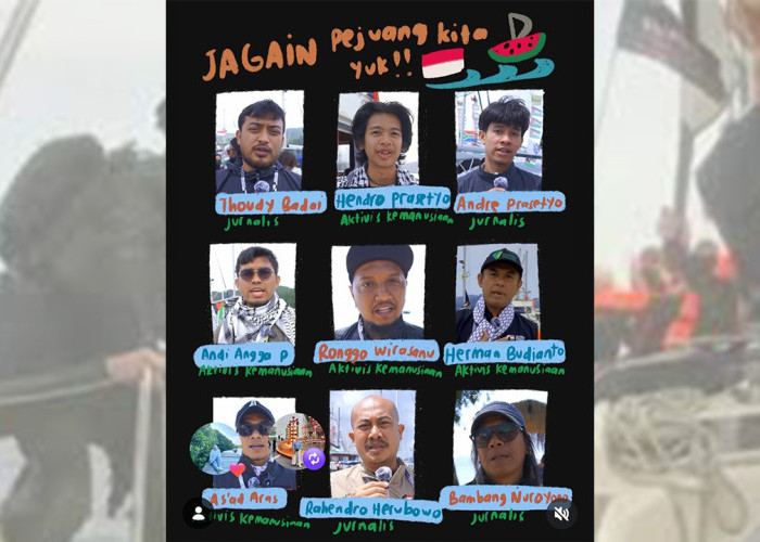 Jurnalis Asal Lampung Andre Prasetyo Diduga Ditahan Israel Saat Misi Kemanusiaan Gaza