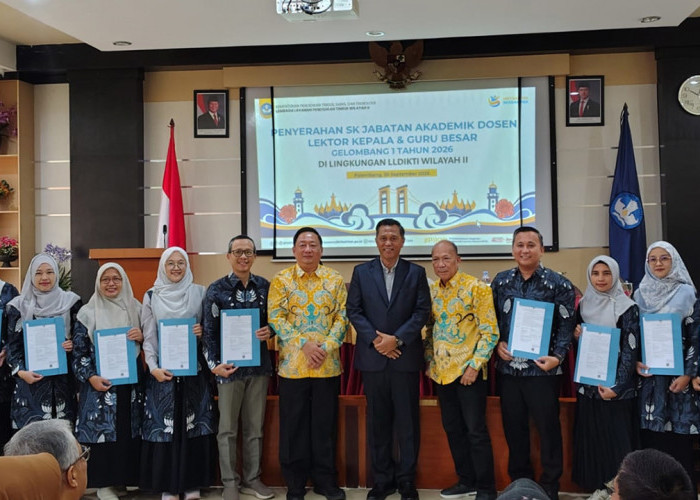9 Dosen Universitas Malahayati Terima SK Lektor Kepala dari LLDIKTI Wilayah II