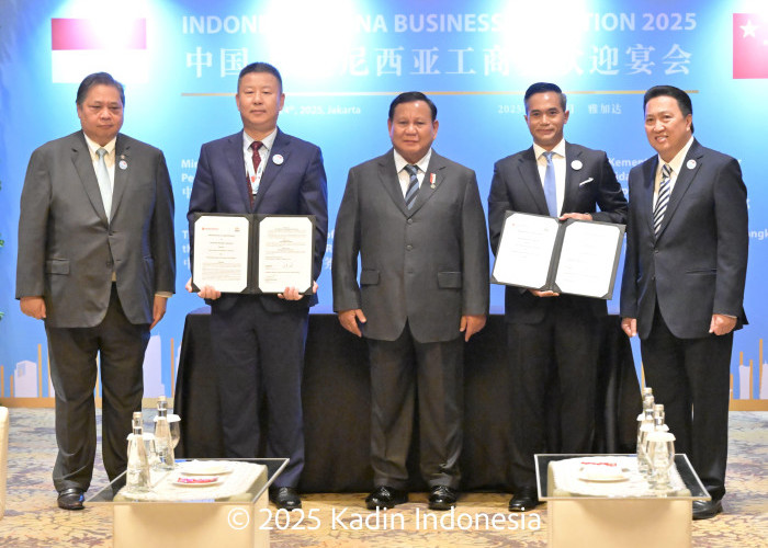Kadin Indonesia dan Kamar Dagang China di Indonesia Sepakati Kerja Sama Dukung Program MBG