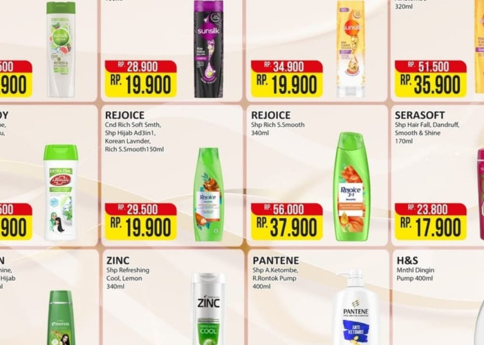 Rawat Rambut Wangi Alami Seperti di Salon Dengan Shampoo Murah Promo Alfamart