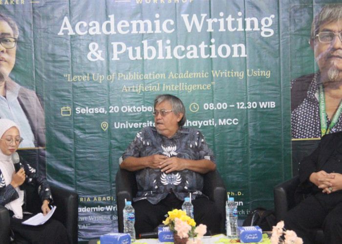 Magister Akuntansi Universitas Malahayati Gelar Workshop Publikasi Ilmiah Berbasis AI