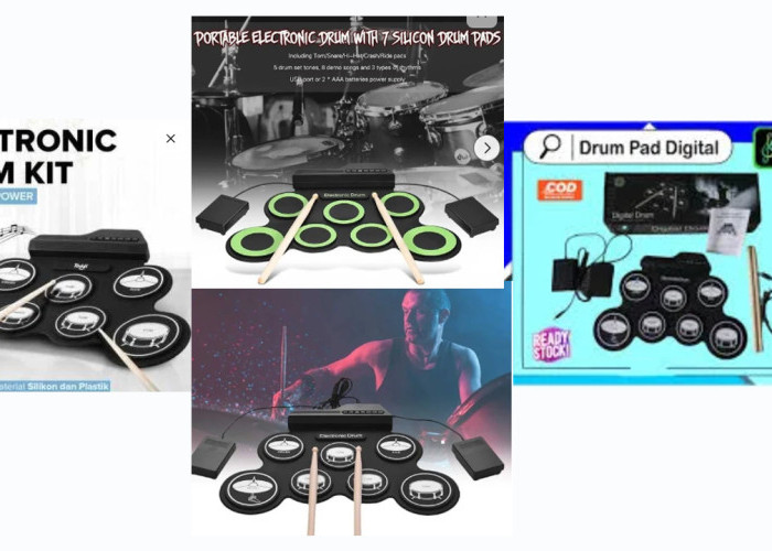 Drum Pad Elektrik 300 Ribuan, Main Drum di Rumah Tanpa Ganggu Tetangga? Ini Kelebihan dan Kekurangannya