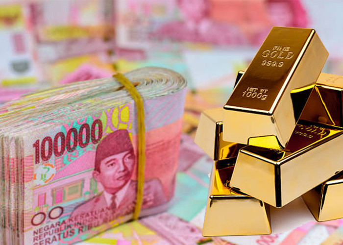 Rupiah dan Emas Bergerak Berlawanan, Pengamat Sebut Investor Sedang Menunggu Kepastian