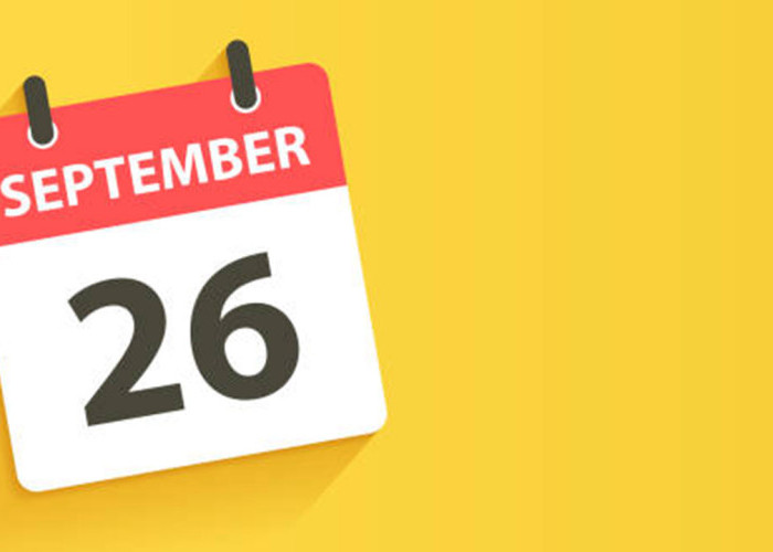 26 September: Peristiwa Penting Dunia & Indonesia + Tokoh Terkenal Lahir Hari Ini