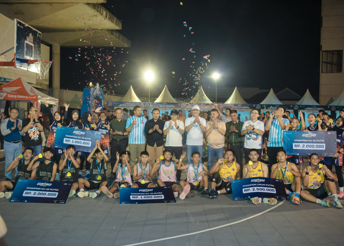 Road to QRIS 3x3 Siger Slam Lampung 2025 di Tubaba Sukses Digelar, UMKM Lokal Kebanjiran Rezeki
