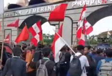 Ribuan Mahasiswa Lampung Turun ke Jalan, Desak Evaluasi Harga BBM dan Kebutuhan Pokok