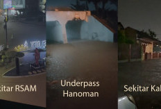 Banjir Terjang Lampung Tadi Malam, Warga Panik dan Aktivitas Lumpuh